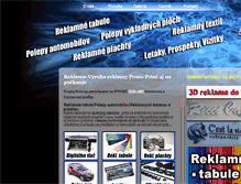 Tablet Screenshot of pemo-print.sk